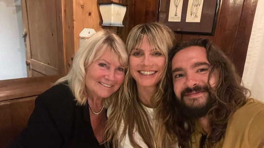 Mit Mutti und Tom: Heidi Klum teilt niedliches Familienbild