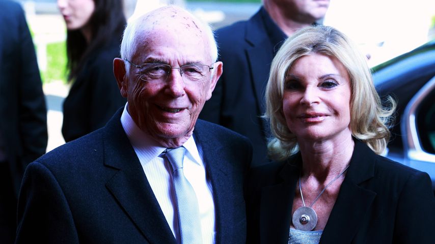 Ernst Huberty mit seiner Frau im Mai 2011 in Hamburg