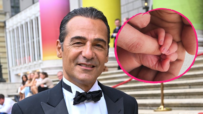 Erol Sander teilt den ersten Schnappschuss mit Baby Romy!