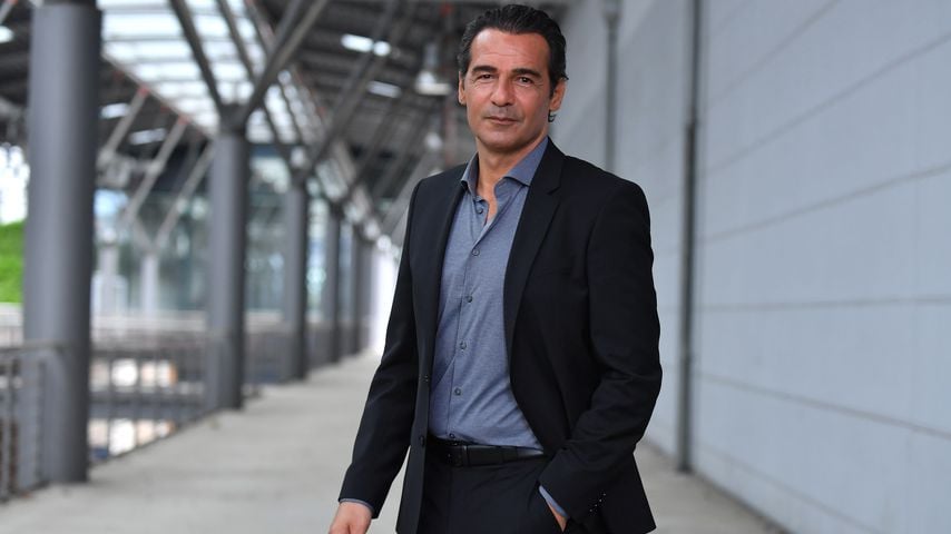 Erol Sander am Set von "Alles was zählt"