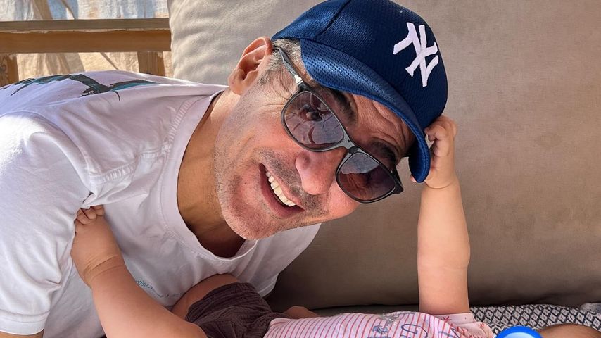 Erol Sander mit Tochter Romy