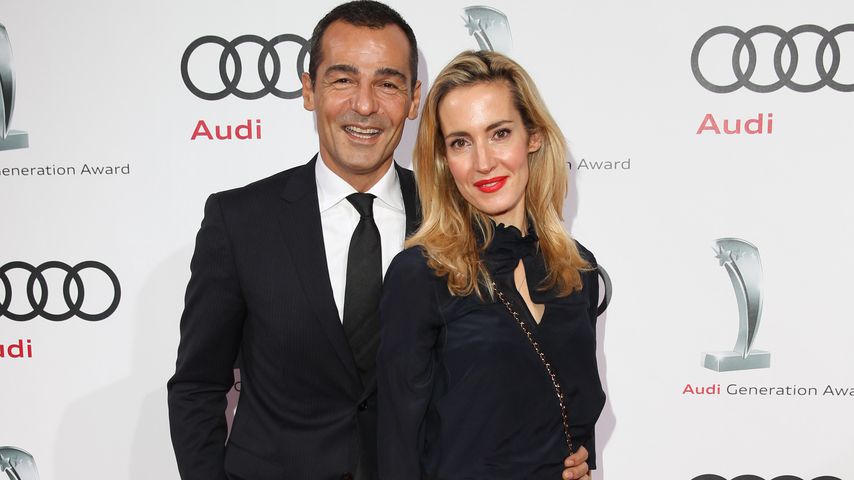 Erol Sander und seine Frau Caroline in München