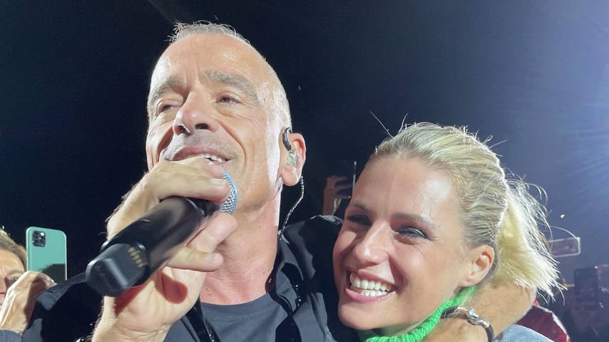 So gut verstehen sich Eros Ramazzotti und seine Ex Michelle