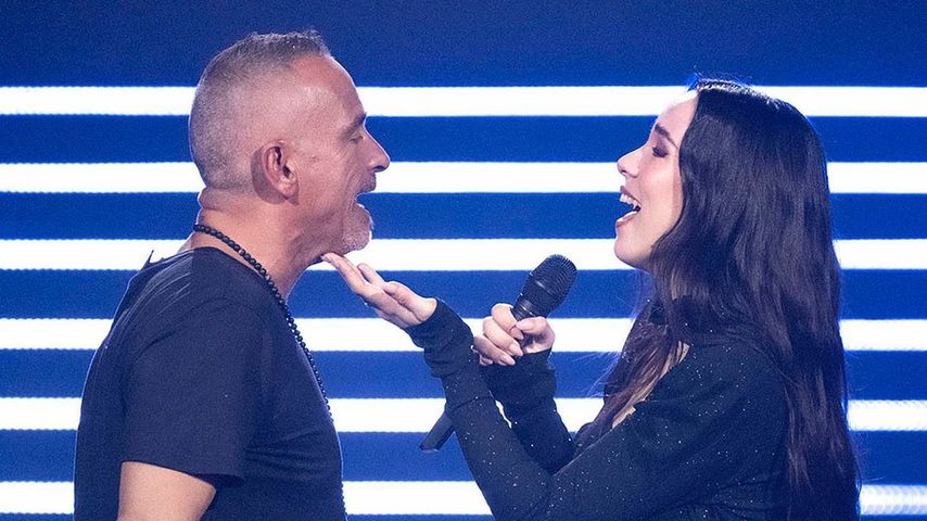 Eros und Aurora Ramazzotti im Februar 2023