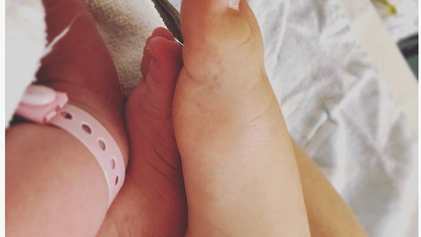 Erstes Bild von Angela Finger-Erbens Tochter Lilli