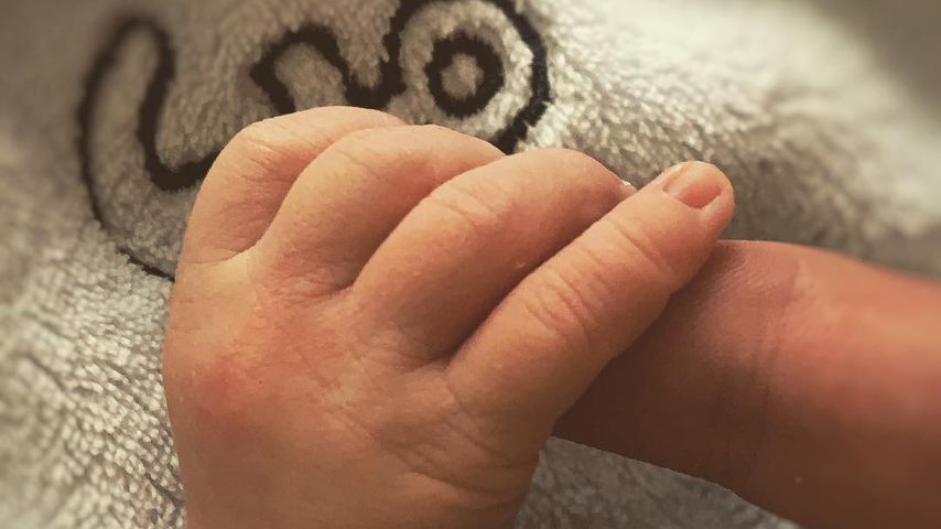 Erstes Bild von Felix van Deventers Sohn Noah