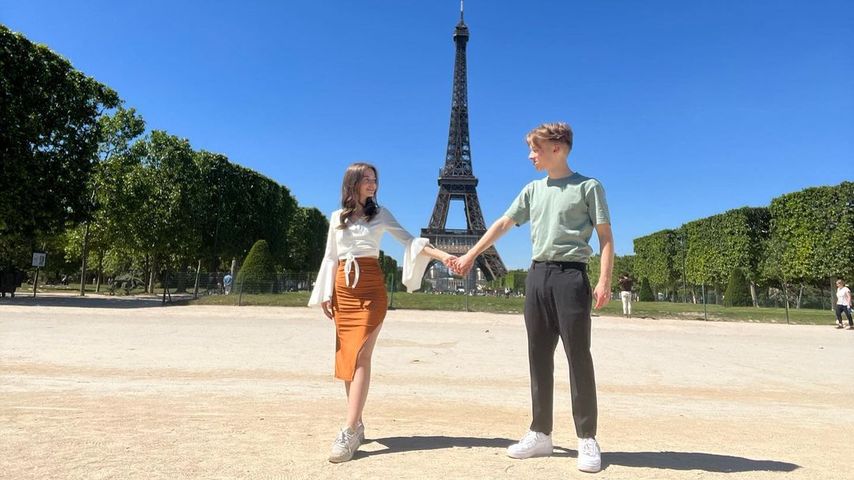 Eske Hohlen und Iggi Kelly in Paris im Mai 2022