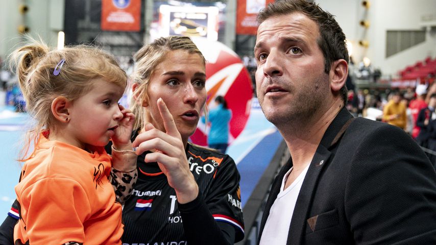 Estavana Polman und Rafael van der Vaart mit Tochter Jesslynn