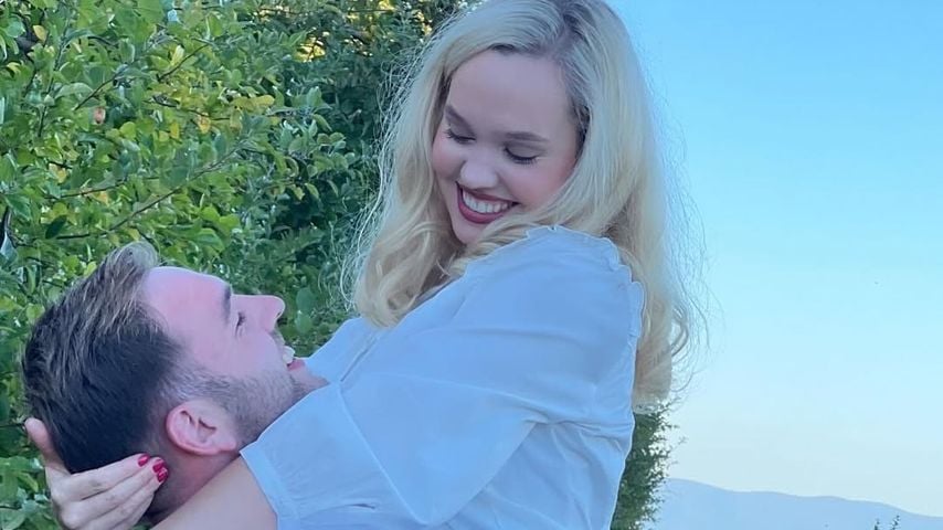 Influencerin Estee Williams und ihr Ehemann Connor, Oktober 2024.