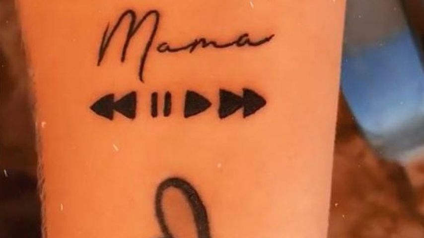 Estefania Wollnys Tattoo für ihre Mutter Silvia im Jahr 2020