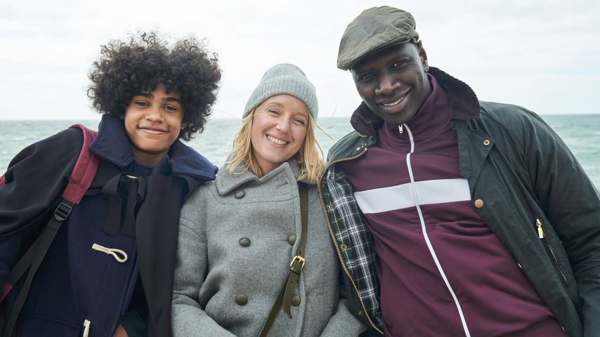 Etan Simon, Ludivine Sagnier und Omar Sy in "Lupin"