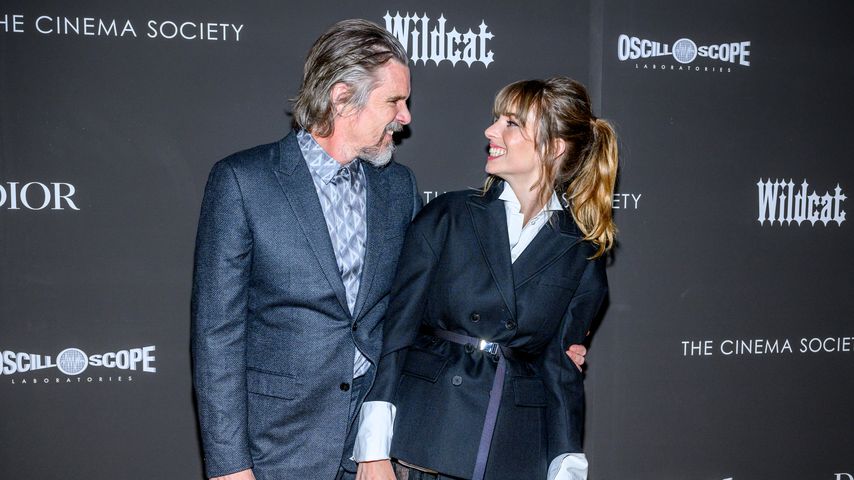 Ethan Hawke und Maya Hawke, 2024