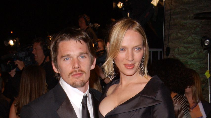 Ethan Hawke und Uma Thurman 2002