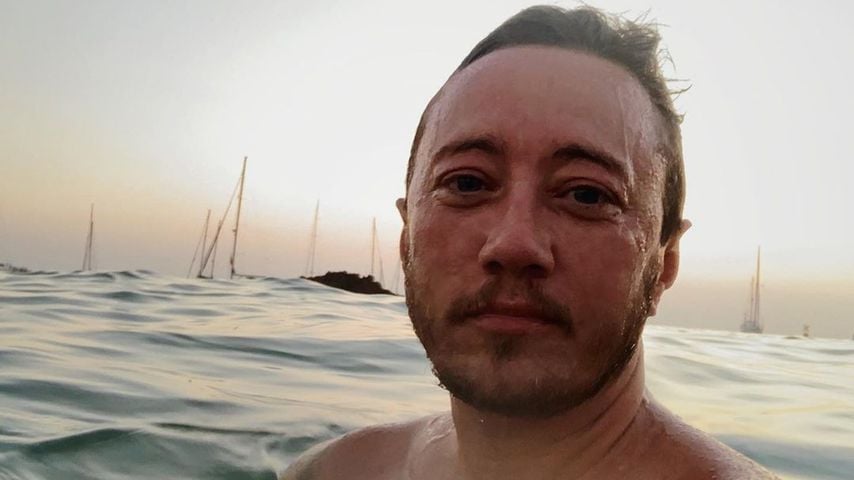 Ethan-James Osborne im Meer