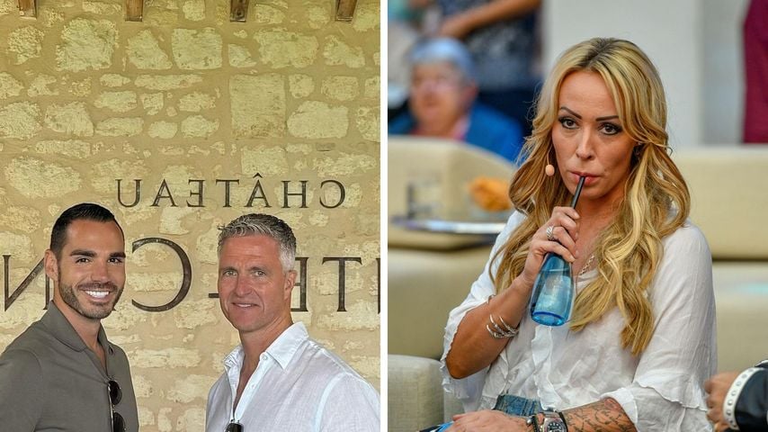 Étienne parodiert die Werbung von Ralf und Cora Schumacher