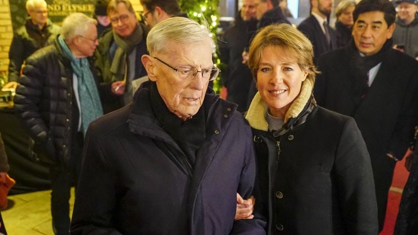 Eugen Block mit seiner Tochter Christina Block beim Neujahrsempfang "Punsch unterm Dach" im Hotel Grand Elysée Hamburg 2026