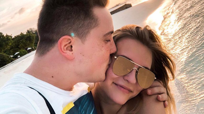Eugen Kazakov und Dagi Bee auf den Malediven