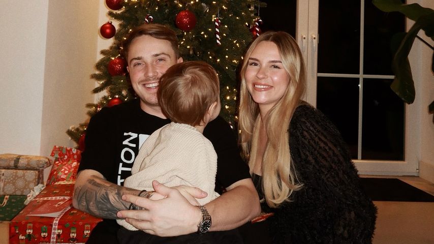 Eugen und Dagi Bee mit ihrem Sohn Nelio