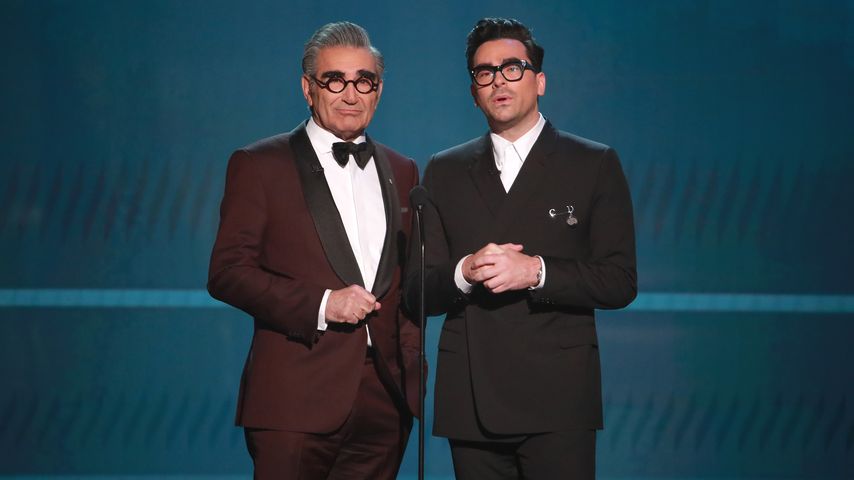 Eugene Levy und Dan Levy im Januar 2020 in Los Angeles