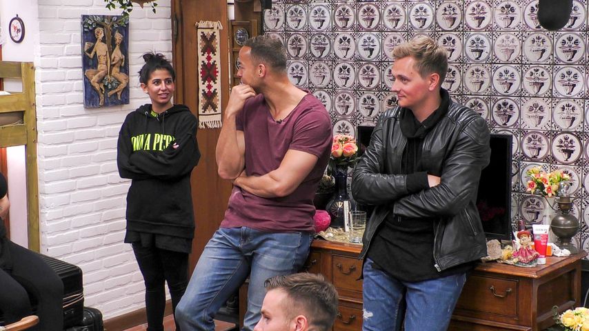 Eva, Andrej und Tim im Sommerhaus 2020