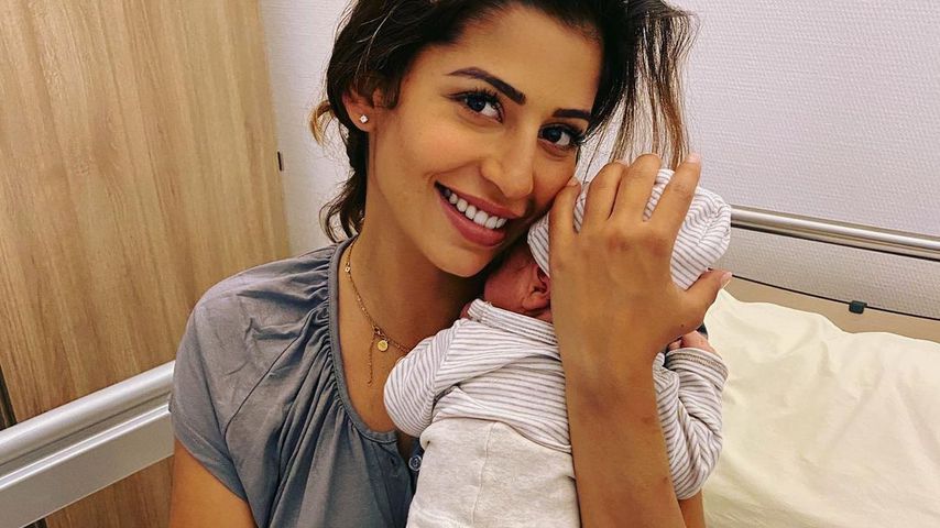 Eva Benetatou mit ihrem Sohn George Angelos