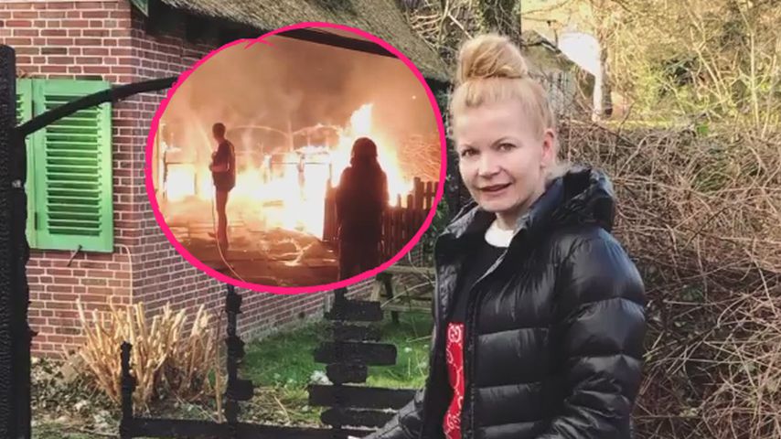 Flammen im Urlaub: Bei Wetterfee Eva Imhof hat es gebrannt!