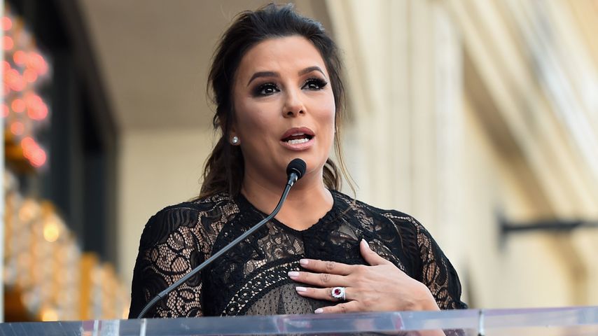 Mit XXL-Baby-Kugel: Eva Longoria bekommt "Walk of Fame"-Star