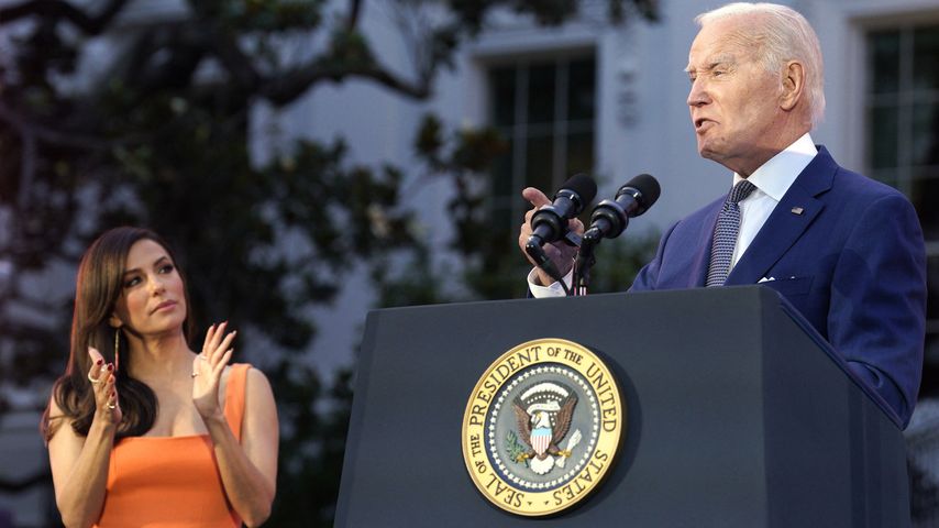 Eva Longoria und Joe Biden beim Screening von "Flamin' Hot"
