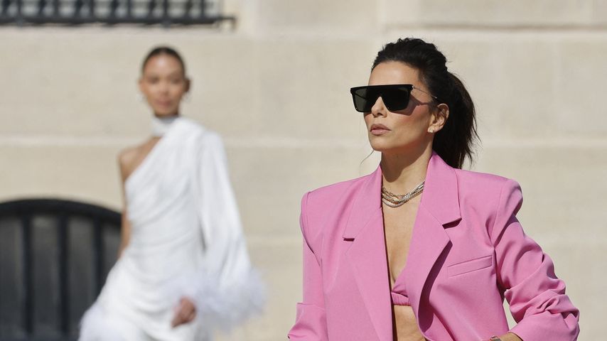 Eva Longoria auf der Paris Fashion Week