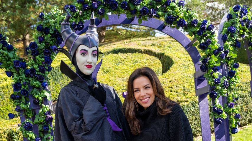Eva Longoria im Disneyland Paris
