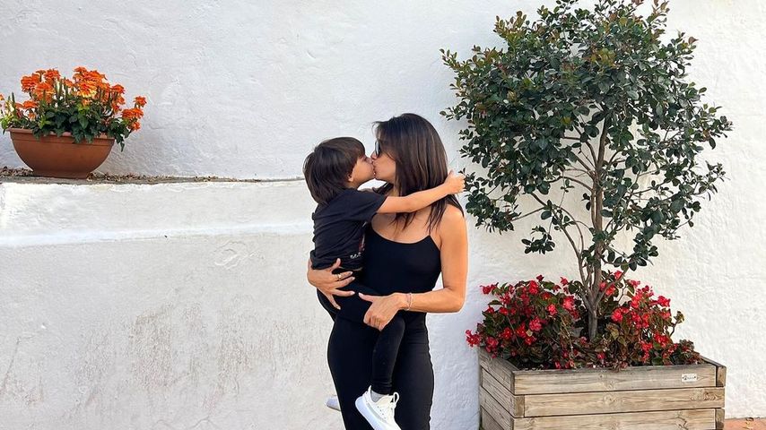 Eva Longoria und ihr Sohn Santiago