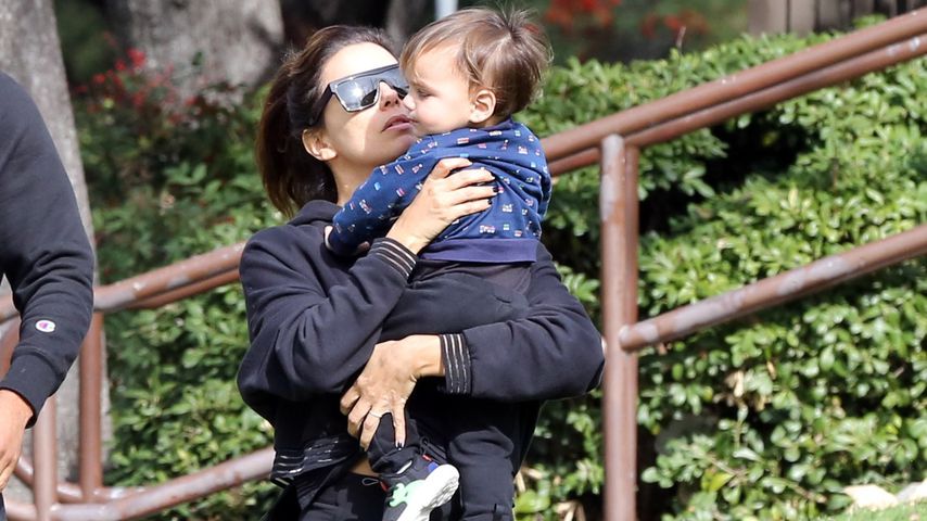 Eva Longoria und Santiago, Januar 2020