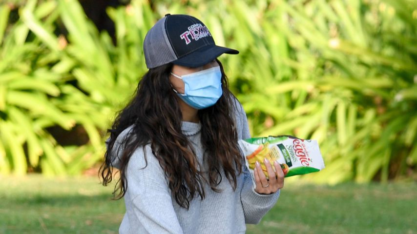 Eva Longoria und ihr Sohn Santiago, Januar 2021