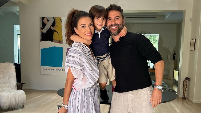 Eva Longoria und José Bastón mit ihrem Sohn Santiago
