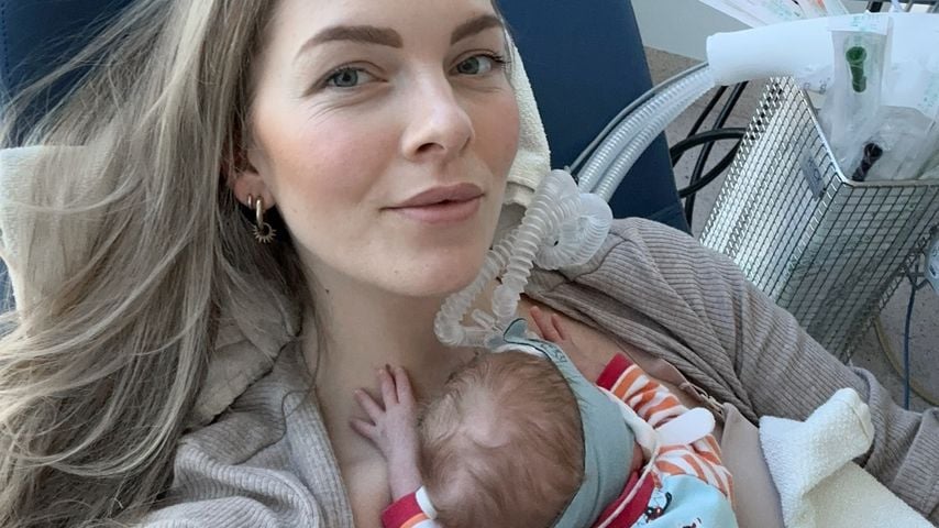 Eva Lott und ihr Sohn, April 2026