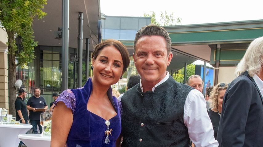 Eva Luginger und Stefan Mross im August 2023
