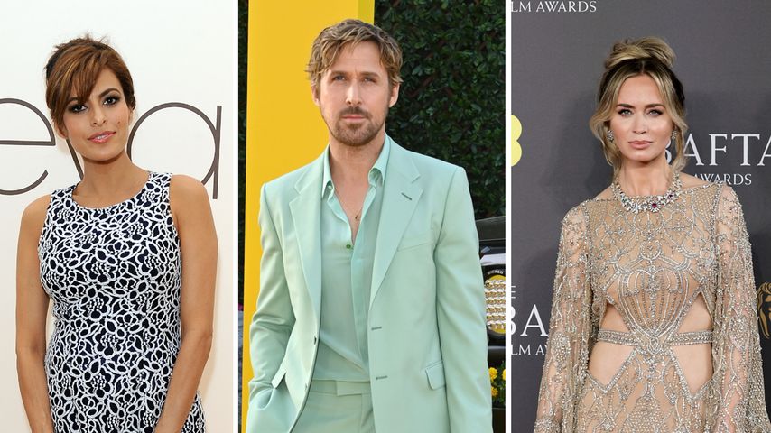 Wie findet Ryan Goslings Partnerin Filmkuss mit Emily Blunt?