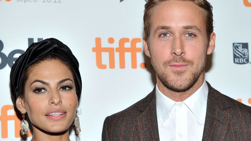 Eva Mendes und Ryan Gosling beim Toronto International Film Festival 2012