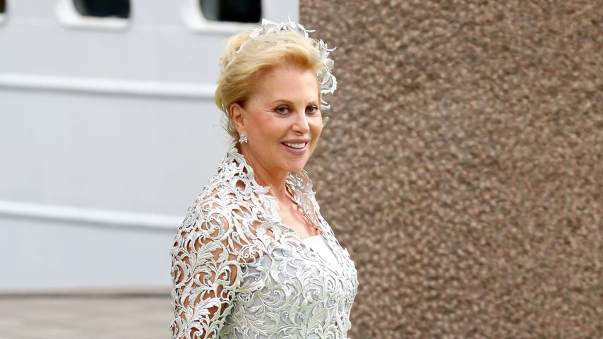 Eva O'Neill bei der Hochzeit ihres Sohnes Chris und Prinzessin Madeleine