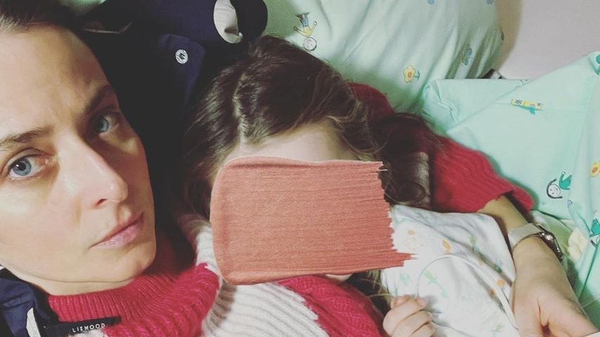 "Schreck": Eva Padbergs Tochter musste ins Krankenhaus