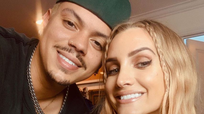 Evan Ross und Ashlee Simpson