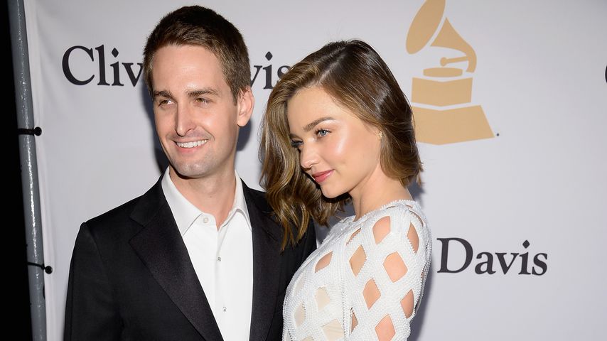 Evan Spiegel und Miranda Kerr 2016