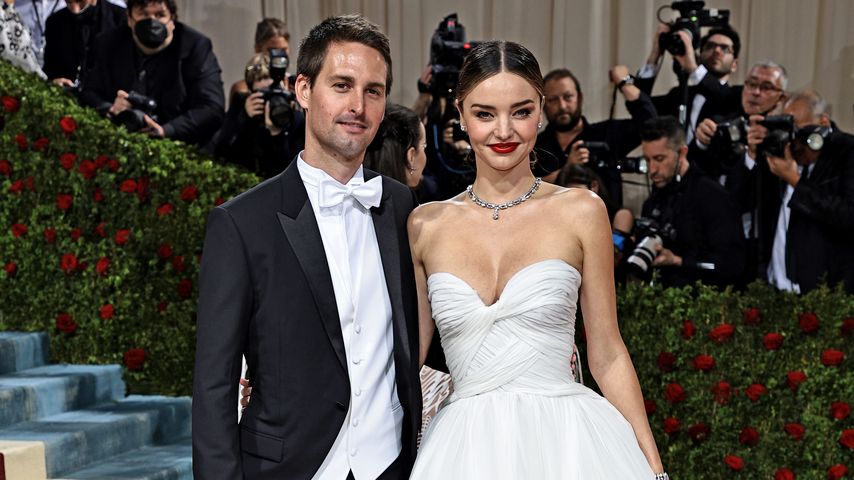 Evan Spiegel und Miranda Kerr bei der Met Gala 2022