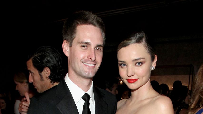 Evan Spiegel und Miranda Kerr im November 2016