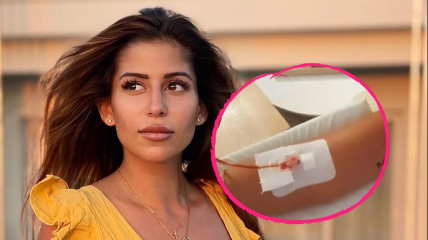 "Körperlich schwach": Eva Benetatou bekommt eine Infusion