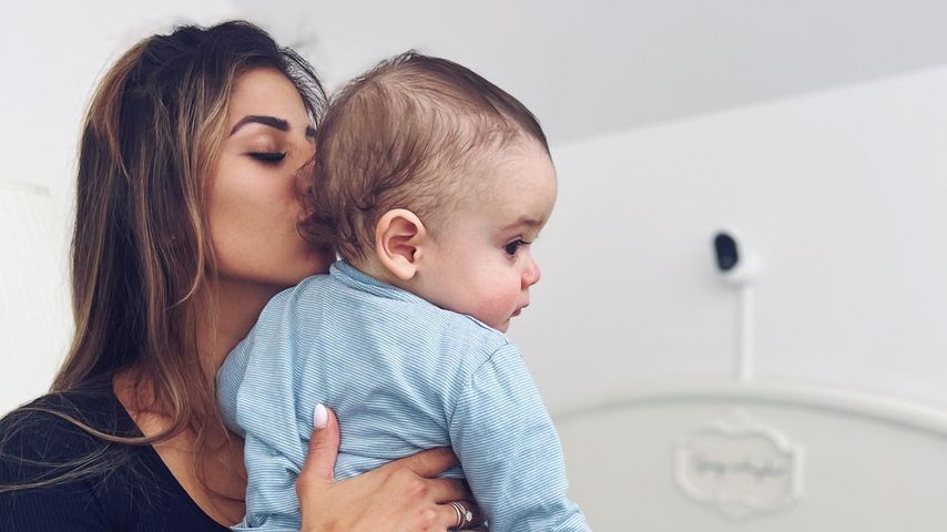 Evanthia Benetatou und ihr Baby George