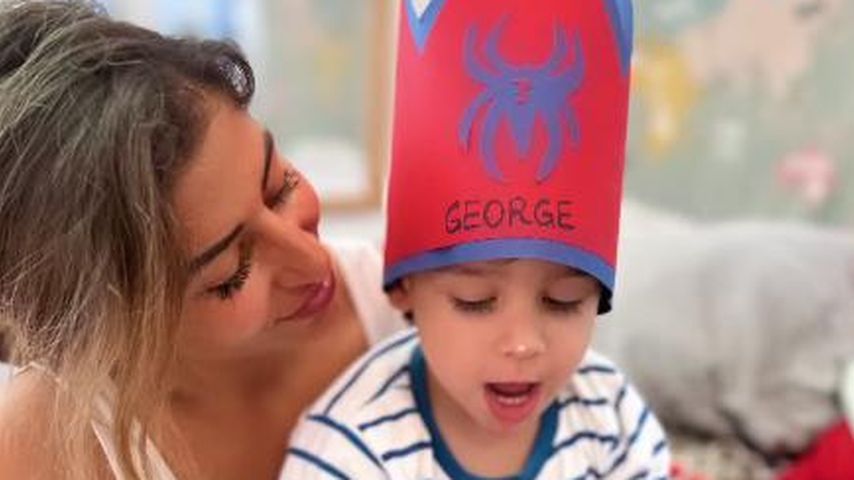 Eva Benetatou gratuliert Sohnemann George zum 3. Geburtstag!