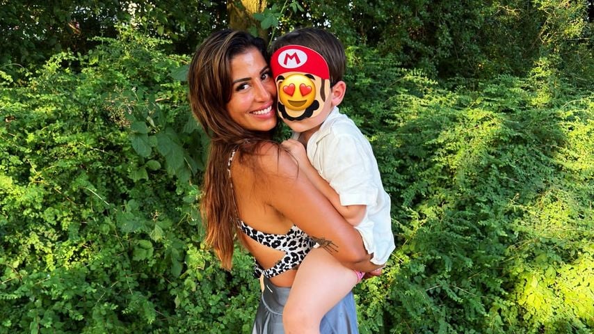 Evanthia Benetatou und ihr Sohn George