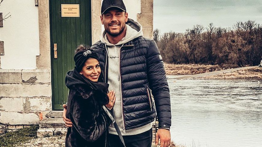 Evanthia Benetatou und ihr Freund Chris 2020