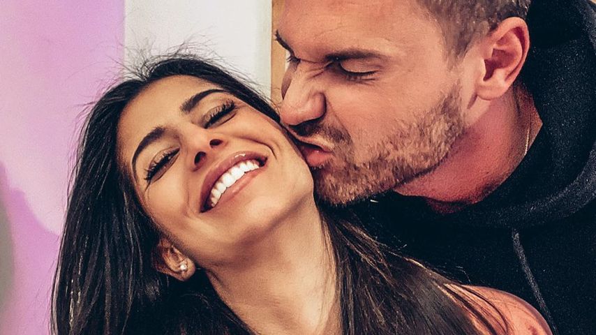 Evanthia Benetatou und ihr Verlobter Chris